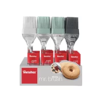 Bake- og grillpensel Metaltex i silikon. Max 230 gr