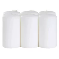 Kubbelys Day 6 stk ø:6 h:11 cm hvit