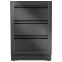 Skuffmodul Napoleon OASIS™  med 3 skuffer, matt svart