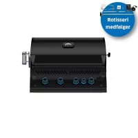 Innbyggingsgrill Napoleon 700 Serie 32" 4 brennere, bakbrenner, rotisseri Matt svart
