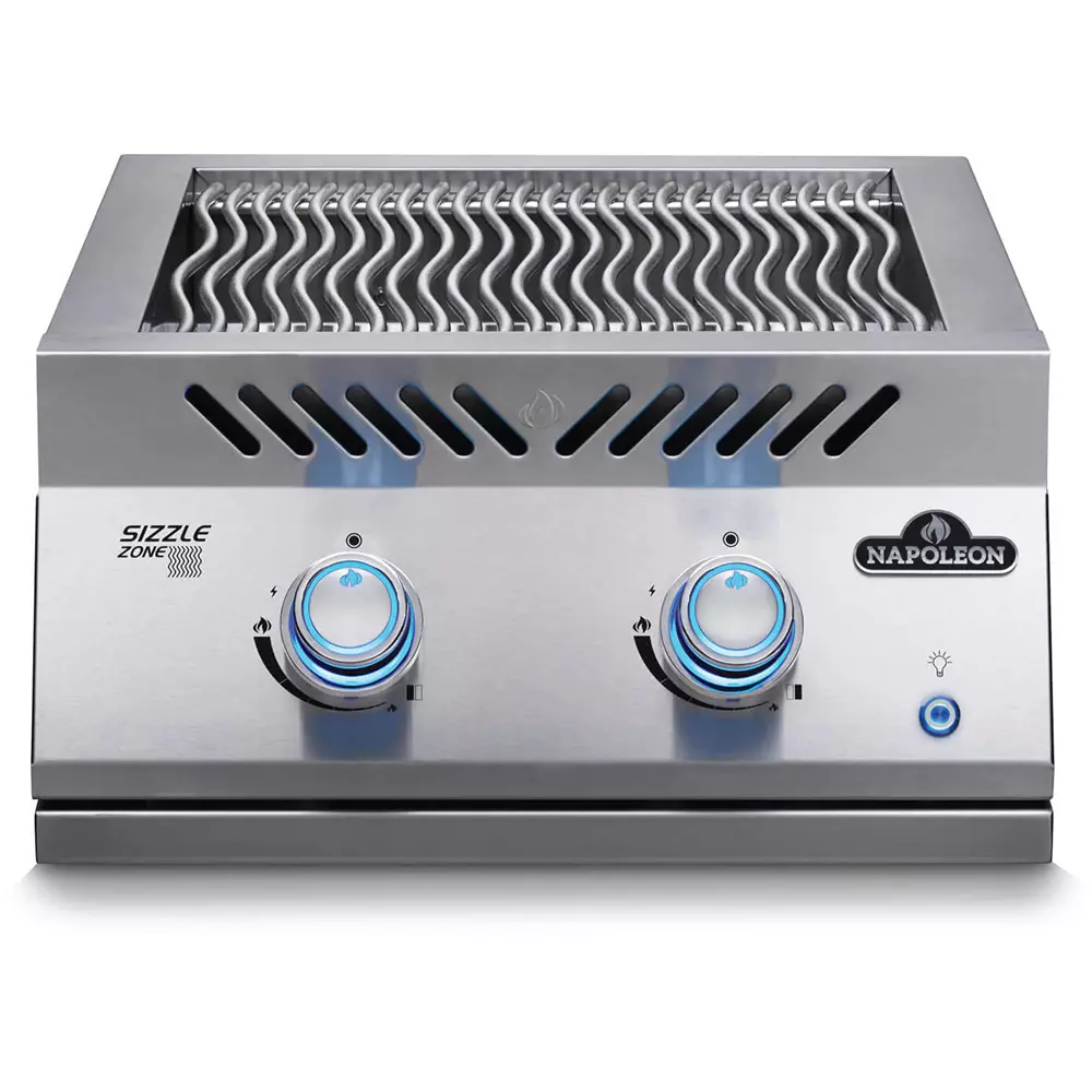 Sizzle Zone Napoleon Built-In 700 Series 18" dobbelt