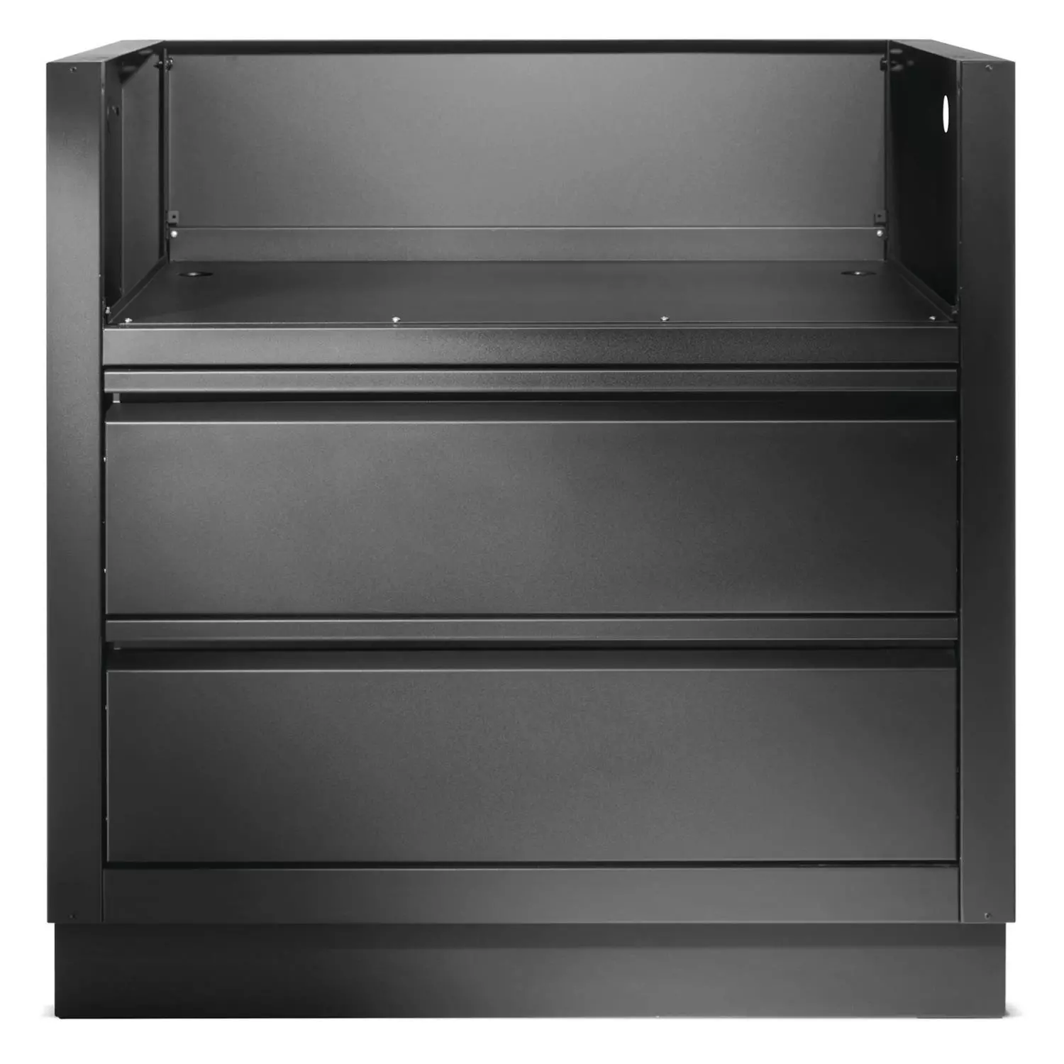 Innbyggingsmodul Napoleon OASIS™ med 2 skuffer til 32" innbyggingsgrill, matt svart