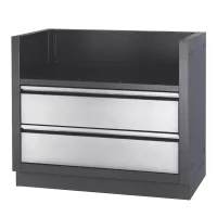 Innbyggingsmodul Napoleon OASIS™ med 2 skuffer til 700 Series 38" innbyggingsgrill