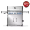 Gassgrill Napoleon Rogue Pro S 625, Sizzle Zone, Bakbrenner, 5 brennere, rustfritt stål