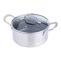 Kjele Day Satin med lokk 2,7 liter 20 cm stål, aluminium, keramisk belegg