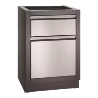 Skapmodul Napoleon  OASIS™  med kjøkkenrullholder og avfallsbøtte