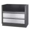 Innbyggingsmodul Napoleon OASIS™ med 2 skuffer til 700 Series 38" innbyggingsgrill