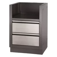 Innbyggingsmodul Napoleon OASIS™ med 2 skuffer til 700 Series 18" Drop-in Burners