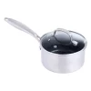 Kjele Day Satin med lokk 1,6 liter 16 cm stål, aluminium, keramisk belegg