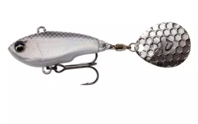 SAVAGE GEAR Fat Tail Spin 5,5cm 9g White Silver