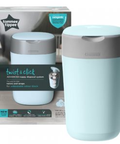 Sangenic Twist Bleiebøtte inkl refill, Blå