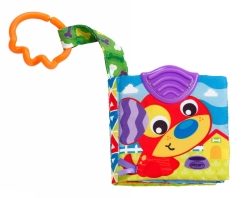 Playgro, A Day at the farm teether book