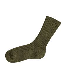 Joha Basic Wool Sock, Mørk Grønn