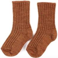 Joha Basic Wool Sock, Kobber Melange