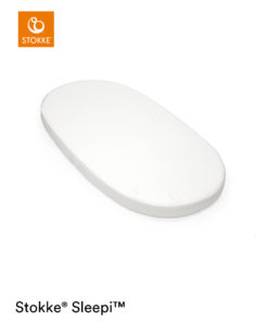 Stokke Sleepi Textiles Bed Fitted Sheet V3 White