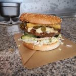 Hamburger meny 200g (Uten drikke)