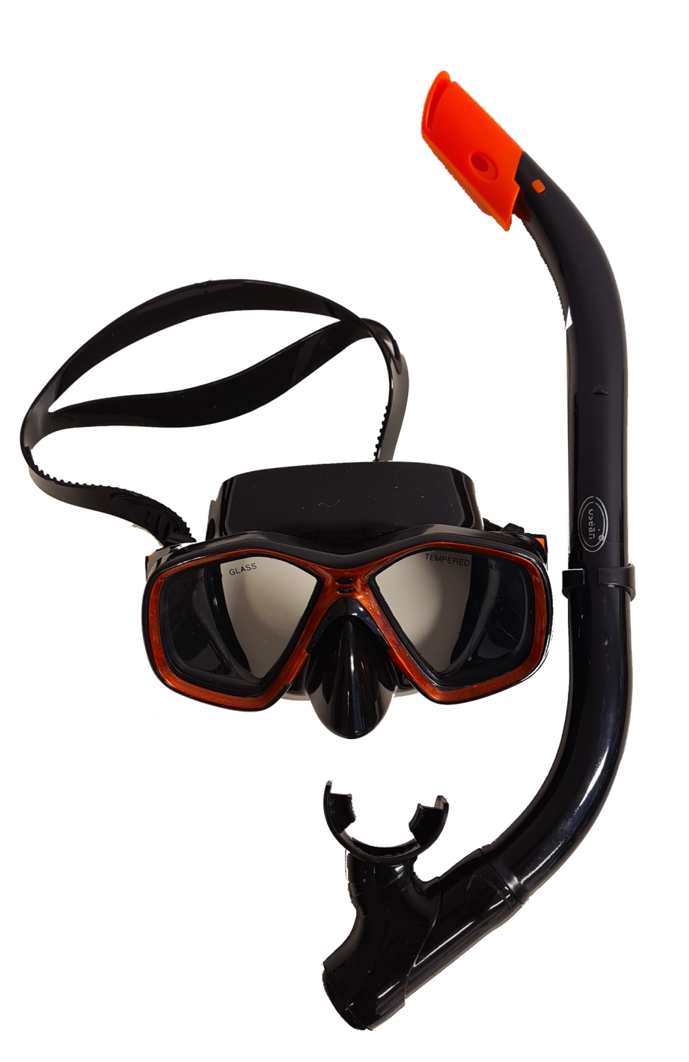 Dykkermaske/snorkel silikon Junior