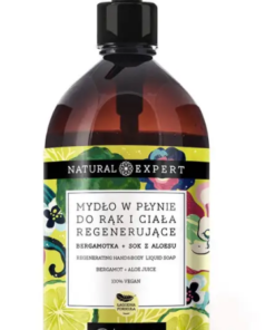Bergamott regenererende flytende såpe Natural Expert 500 ml