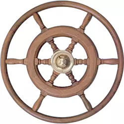 Teakratt m/utvendig teakring 20" (507mm)