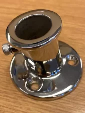 Flaggstangholder 25 mm utenpåliggende syrefast