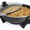Stekepanne elektrisk wok 33 cm 1500 watt