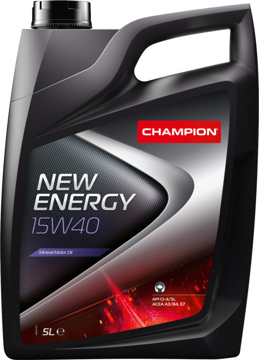 Motorolje New Energy 15W40 Champion 5 L