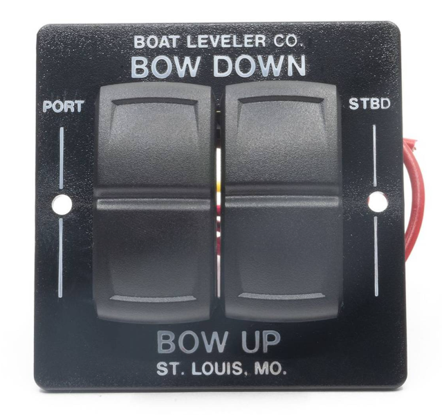 Instatrim bryterpanel sort vanntett