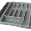 Bestikkskuffe justerbar 290-470x63x380 mm