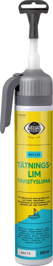 Plastic padding tatningslim 200 ml