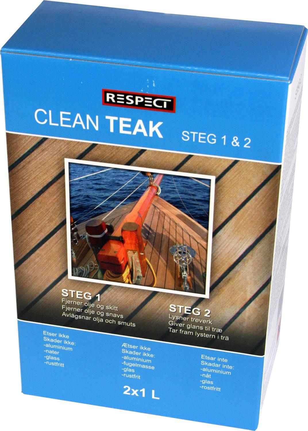 Respect Clean Teak 2 x 1 l