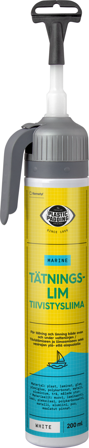 Plastic padding tatningslim 200 ml