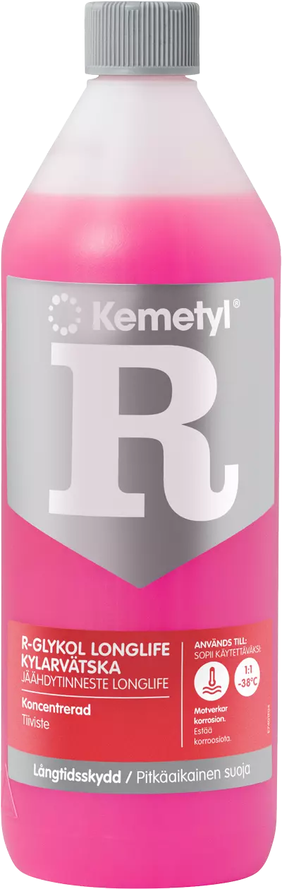 Frostvæske (Rød) 1,0 liter