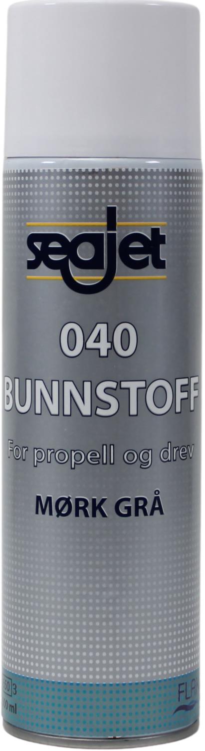 Seajet 040 Bunnstoffspray for drev og propell mørk grå