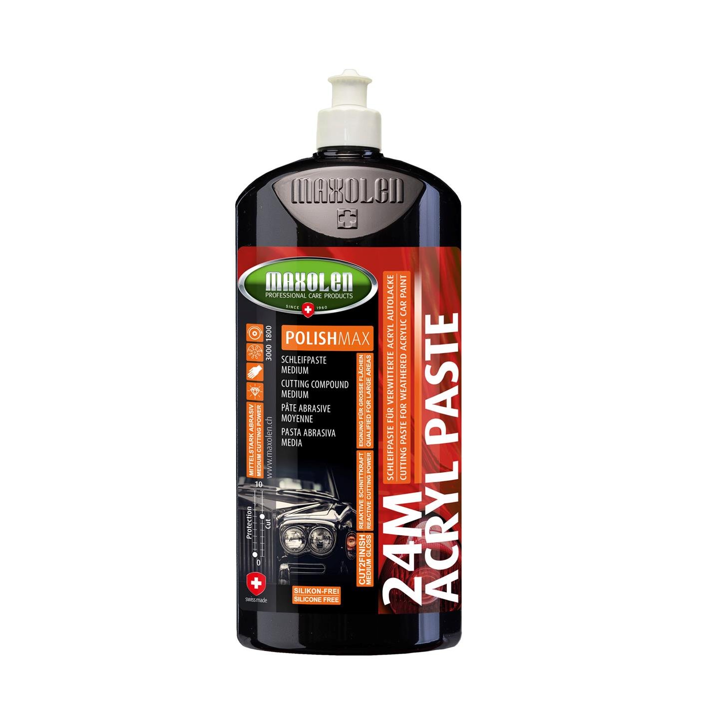 Maxolen Acrylic Paste Rubbing Gelcoat/Lakk