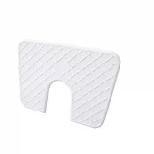 Akterspeil plate Åpen Hvit, 320 x 220mm