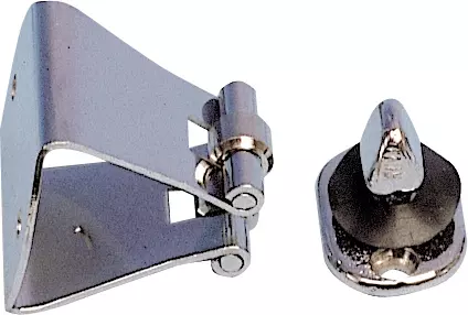Dørholder forkrommet 35 mm