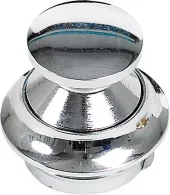 Skaplås trykknapp 19 mm krom