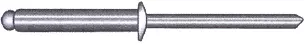 Popnagle A2 DIN 1014, 4,0 x 16 mm, 4 stk