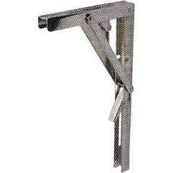 Bordbrakett nedfellbar 88 grader, rustfritt