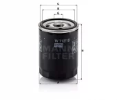 Oljefilter Mann W 713/18