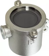 Sjøvannsfilter i forniklet bronse 1 1/4"