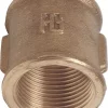 Rørmuffe messing 3/4"