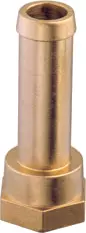 Slangekopling hun messing 1/2" innv. x 19 mm