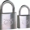 Lemen Hengelås Stainless steel SS40 Lang bøyle