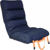 Sittepute Comfy Big, mørkeblå/oransje (Bestselger)