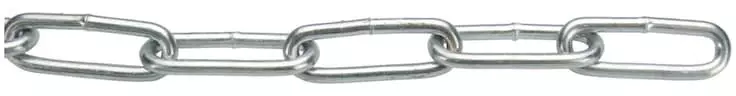 1852 Kjetting galvanisert, langlenket 30 m, 10 mm