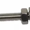Øyebolt m/flens, 6 x 60 mm, rustfri