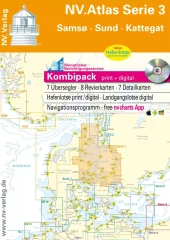 Kart kombi Atlas Serie 3 Samsø-Sund-Kattegat