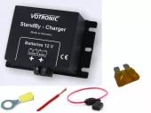 SKANBATT Pakke - Lading av startbatteriet via Victron solcelleregulator (<3A)
