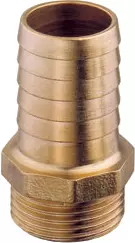 Slangekopling han messing 1 1/2" x 45 mm